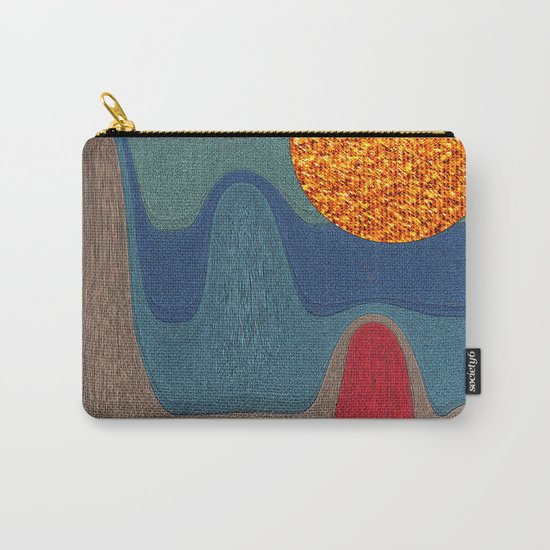 LANDSCAPE WITH SHINING SUN Carry-All Pouch