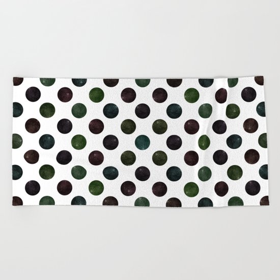 Dots #2 Beach Towel