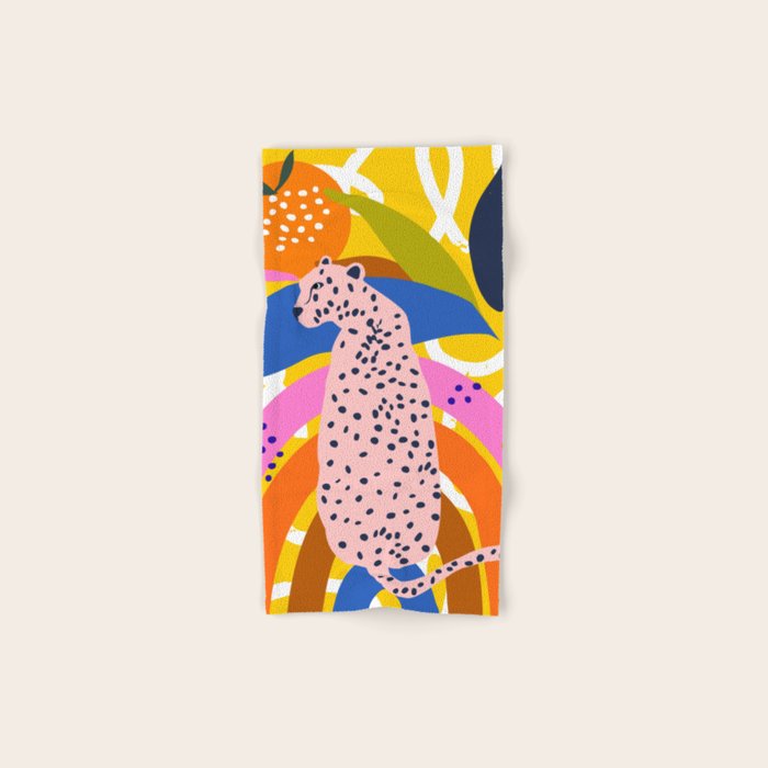 Leopard Somewhere Over The Rainbow, Maximalist Abstract