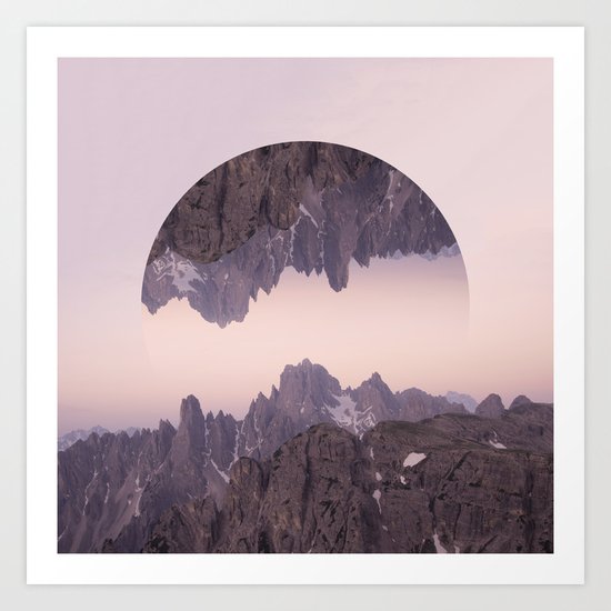 Cliffhanger Art Print