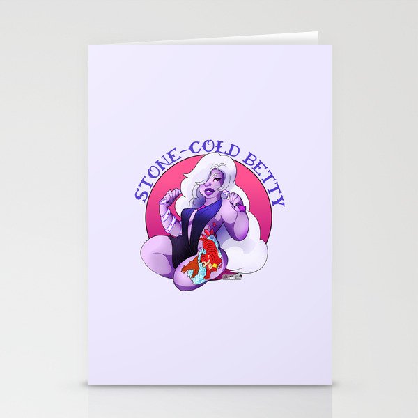 Stone-Cold Betty Stationery Cards
