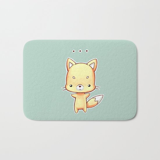 Little Fox Bath Mat