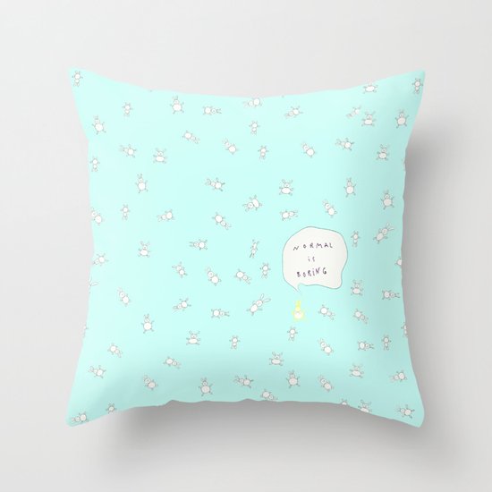 BUNNY Throw Pillow