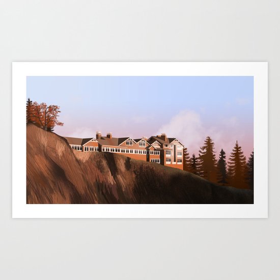 The Great Northern hotel Art Print