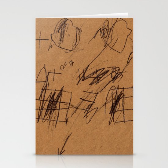 BLACK DRAWINGS I Stationery Cards