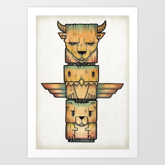 The Legends Art Print