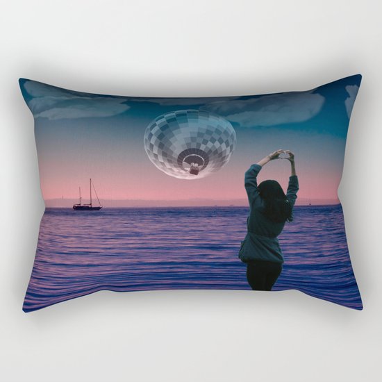 Balloon Love Rectangular Pillow