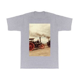 Steamed Gradient T Shirt | Steamfair, Tractionengine, Allchin, Photo, Oldengine, Greatdorset, Roadlocomotive, Steamtractor, British, English 