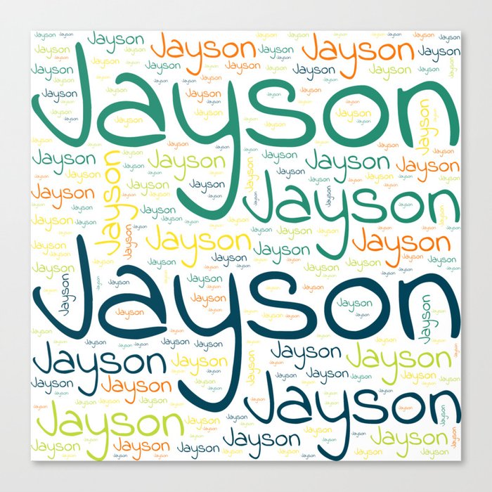 Jayson Canvas Print