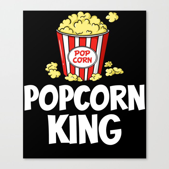 Popcorn Machine Movie Snack Maker Canvas Print