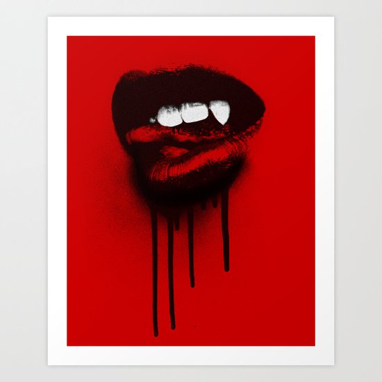 Vampire Art Print