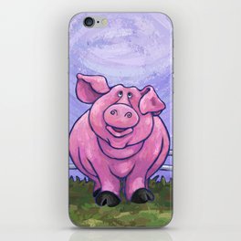 Animal Parade Pig iPhone Skin