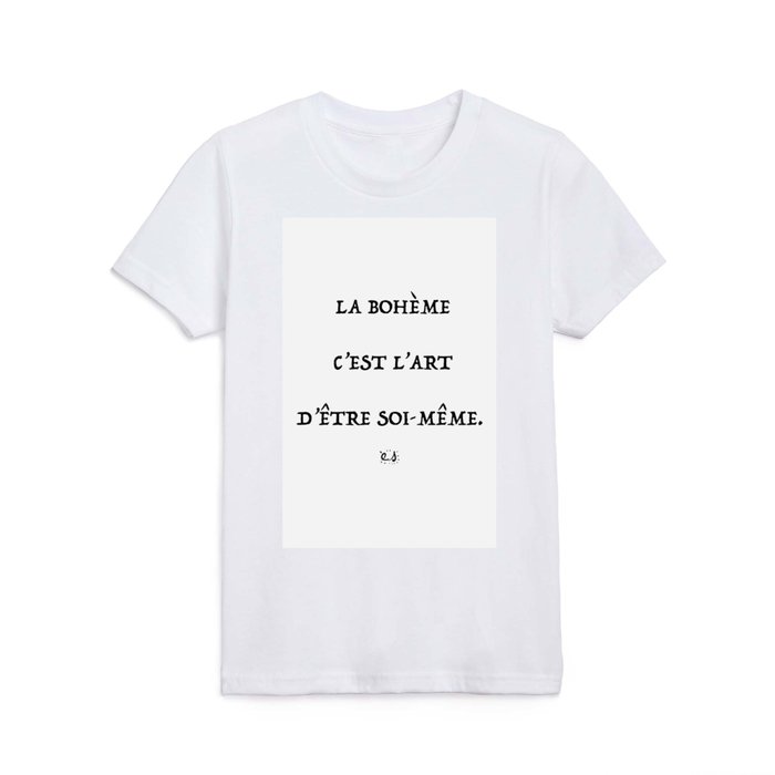 Tee shop shirt boheme