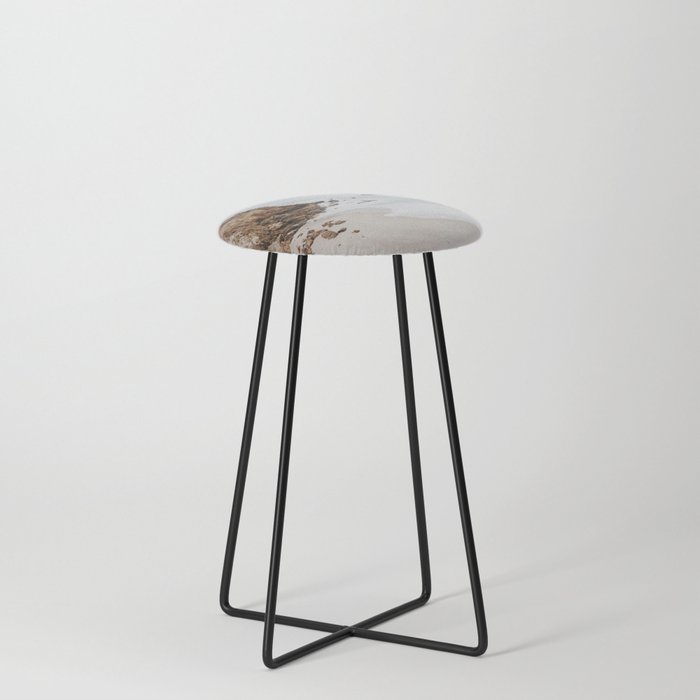 Malibu Coast California Counter Stool By Mauikauai Society6 Malibu Coast California Counter Stool