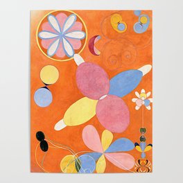 Hilma af Klint "The Ten Largest, No. 04, Youth, Group IV" Poster