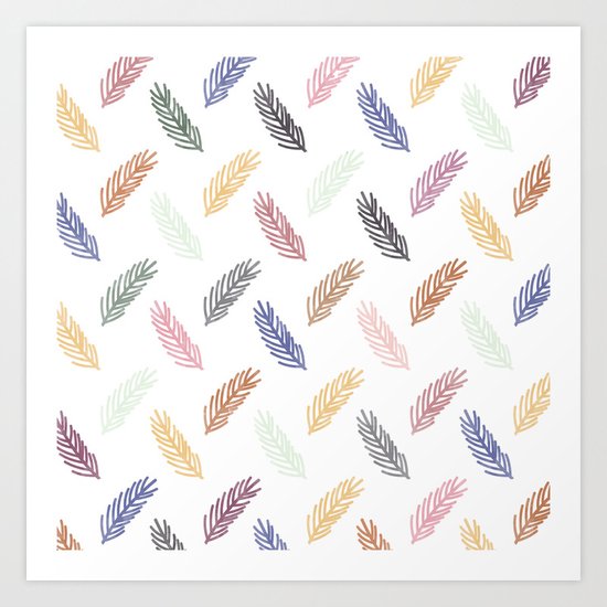 Lovely Pattern C Art Print
