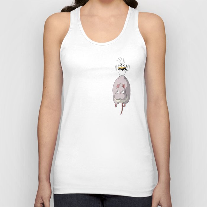 Chihiro Mouse and Fly Tank Top