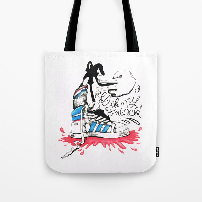 Lick my Sneack Tote Bag