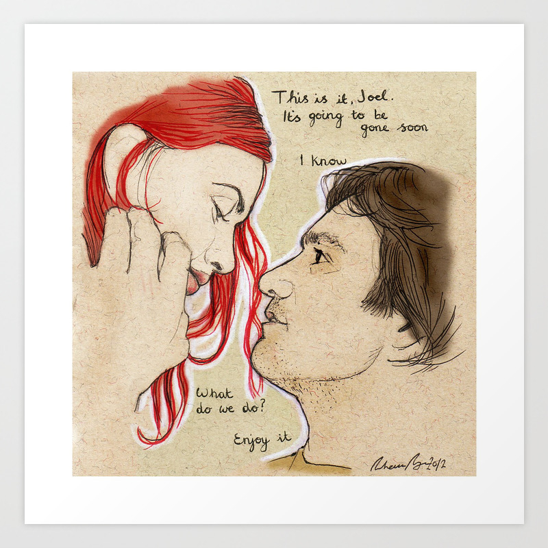 Eternal Sunshine Of The Spotless Mind Art Print By Beckyryan Society6