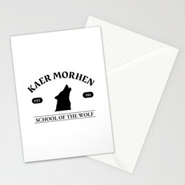 Kaer Morhen School of the Wolf Collegiate Stationery Card