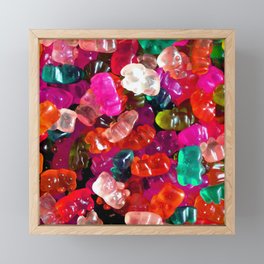 Yummy Gummies Framed Mini Art Print
