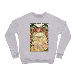 Devaneio - Alphonse Mucha 1897 Crewneck Sweatshirt