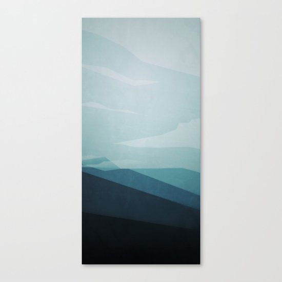 To the Mountains Canvas Print