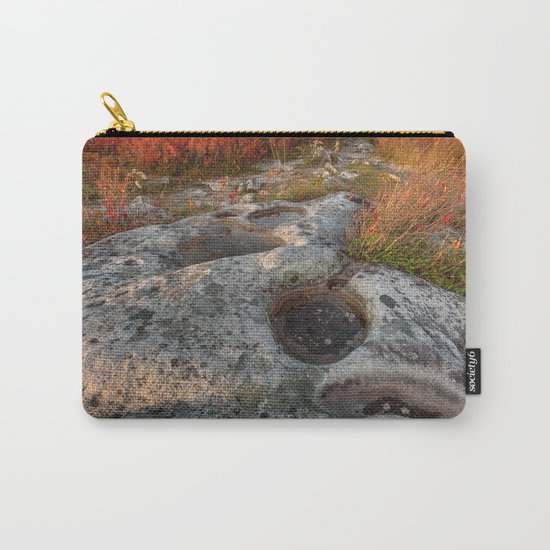 Autumn Huckleberry Fossil Carry-All Pouch