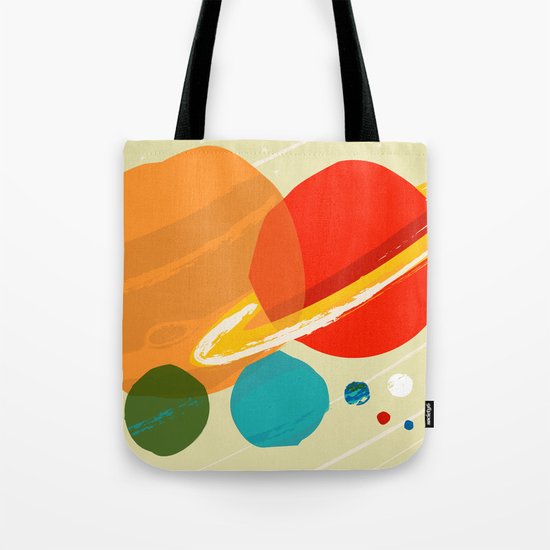 The planets Tote Bag