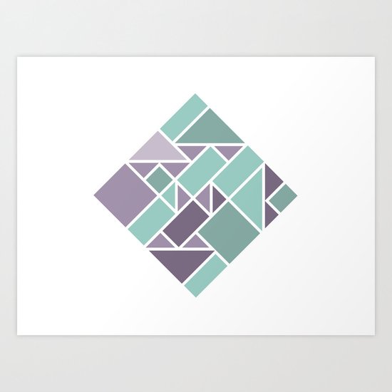 Shapes 006 Art Print
