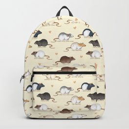 Rat colors and markings Backpack