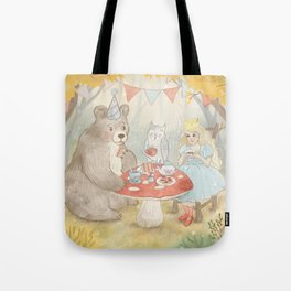 The Forest Tea Party Tote Bag