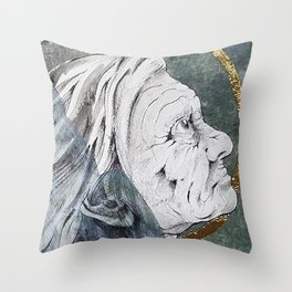 The Time Ghost Throw Pillow