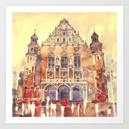 Poznań Art Print