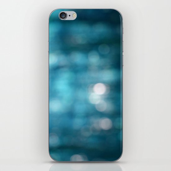 Blue Abstract iPhone & iPod Skin