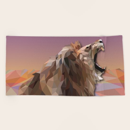 Lion King Beach Towel