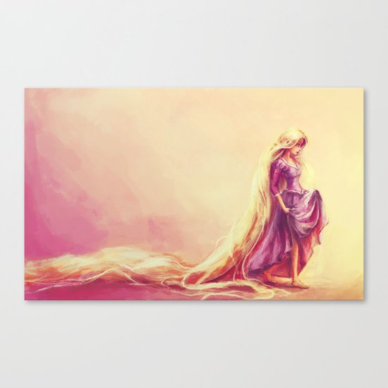 Gilded Canvas Print