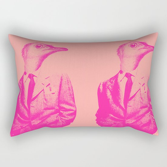 Finding A Friend Rectangular Pillow