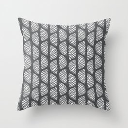 ebb and flow Throw Pillow