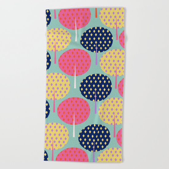 CandyForest Beach Towel