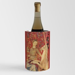 Lady and Unicorn Medieval Tapestry Wine Chiller