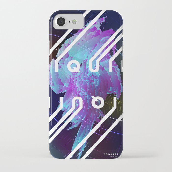 Pure Liquid Imagination : Concept 6 iPhone Case