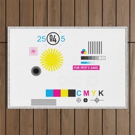 CMYK Outdoor Rug