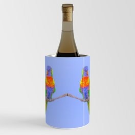 Cute rainbow loris - lorikeet Wine Chiller