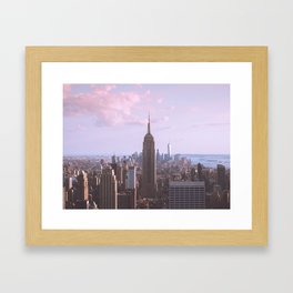 Top Of The Rock Framed Art Print