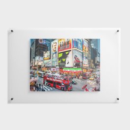 Times Square II Special Edition III Floating Acrylic Print