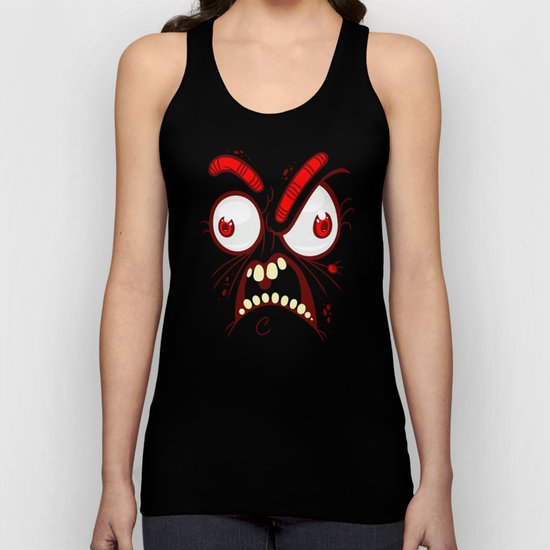Angry Unisex Tank Top