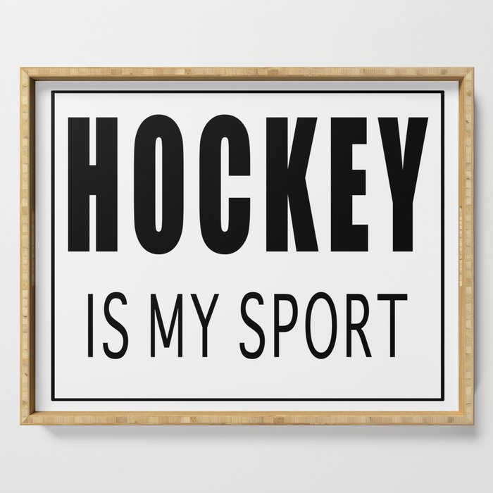 Sports - Hockey Serving Tray