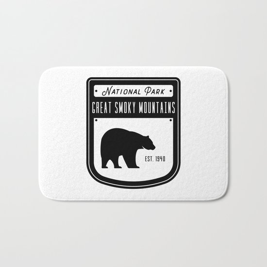 Great Smoky Mountains Bath Mat