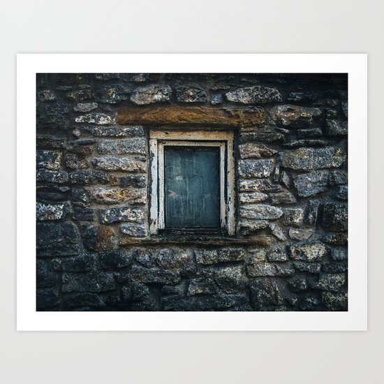 Who's That Peepin' In The Window? Art Print